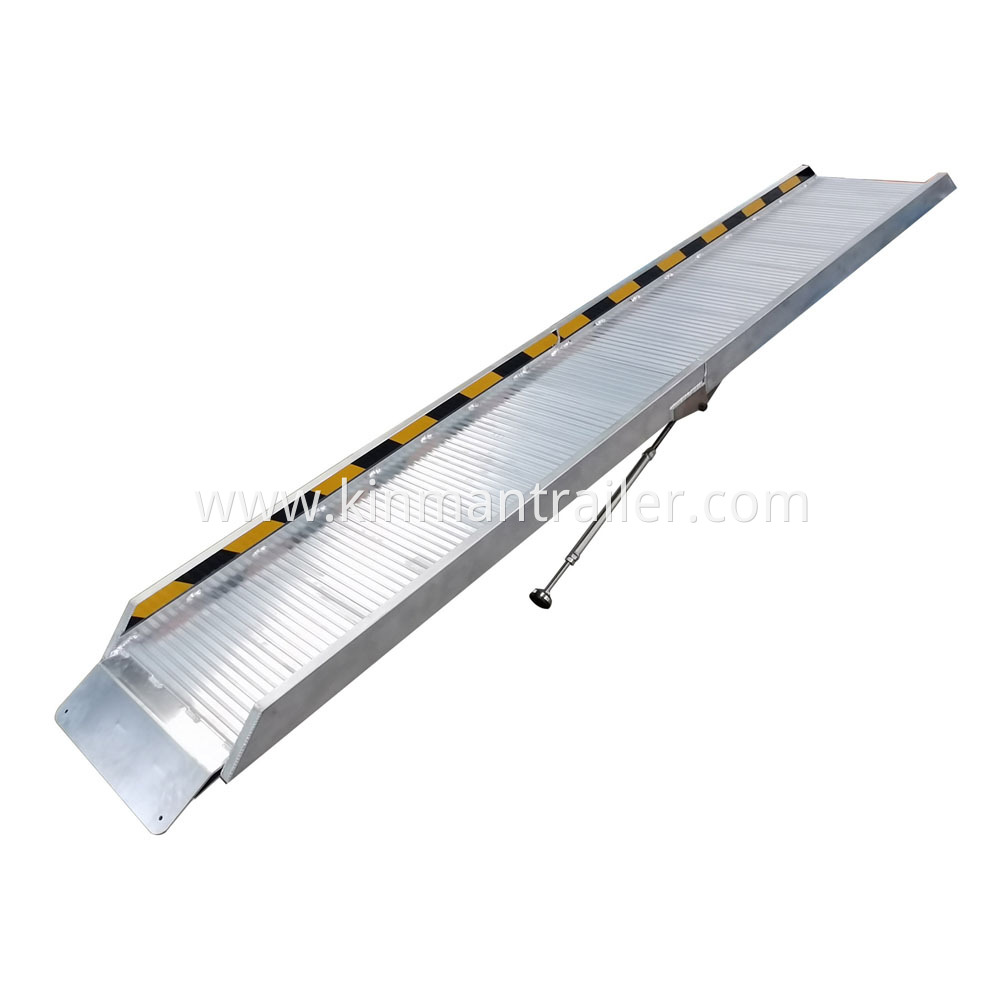 aluminium folding loading ramp